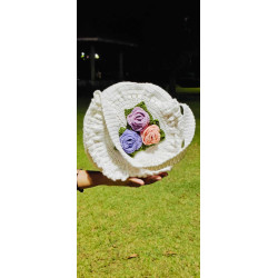 Rosette Ruffle Roundie